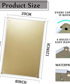Alternative view of Vintage Metal Bar Signs For Home Bar Wall Decor Funny Tin Sign Beer Signs Outdoor Bar Accessories Basement Bar Decor Cocktail Wall Art Why Limit Happy To An Hour Sign 8 X 12 Inch