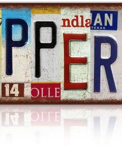 Vintage Wall Decor Dr.Pepper Blvd Street Sign Metal Tin Signs | for Bar Home Man Cave Cafe 16 x 4 Inches