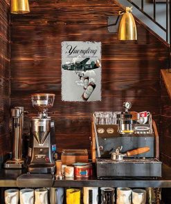 Alternative view of Vintage Bar Tin Sign,Retro Beer Metal Poster,Wine Wall Art,Man Cave Decor,Plaque for Pub Club,Garage,Basement,Apartment,Gifts 8×12 Inches