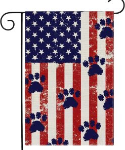 Garden Flags, Welcome Garden Flag, Double-Sided Flags for Farmhouse Yard Outdoor Flag Decor-12 x 18inch (WELCOME-2)