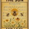 HERE COMES THE SUN AND I SAY IT'S ALL RIGHT - Vintage Metal Tin Signs The Beatles Poster Gifts Wall Art Bee Signs 8 X 12 Inch